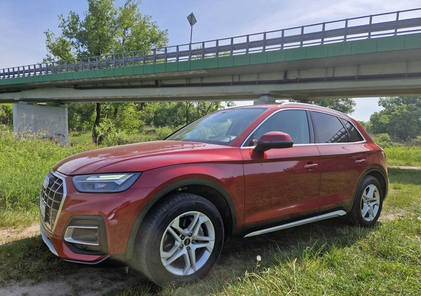 Audi Q5 cena 147000 przebieg: 50480, rok produkcji 2021 z Skawina małe 631